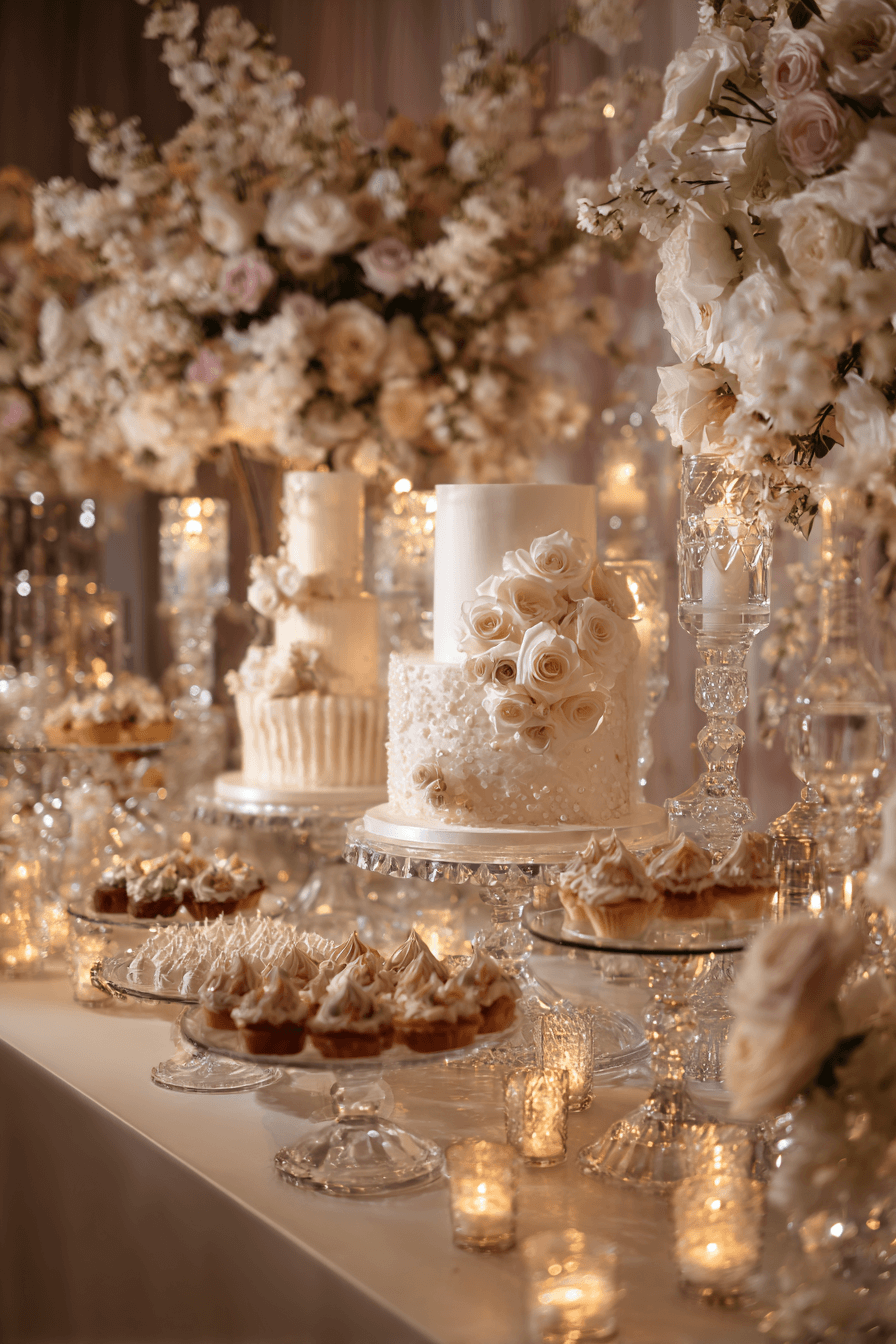 27 Dreamy Wedding Cake Table Styling Ideas for Every Theme
