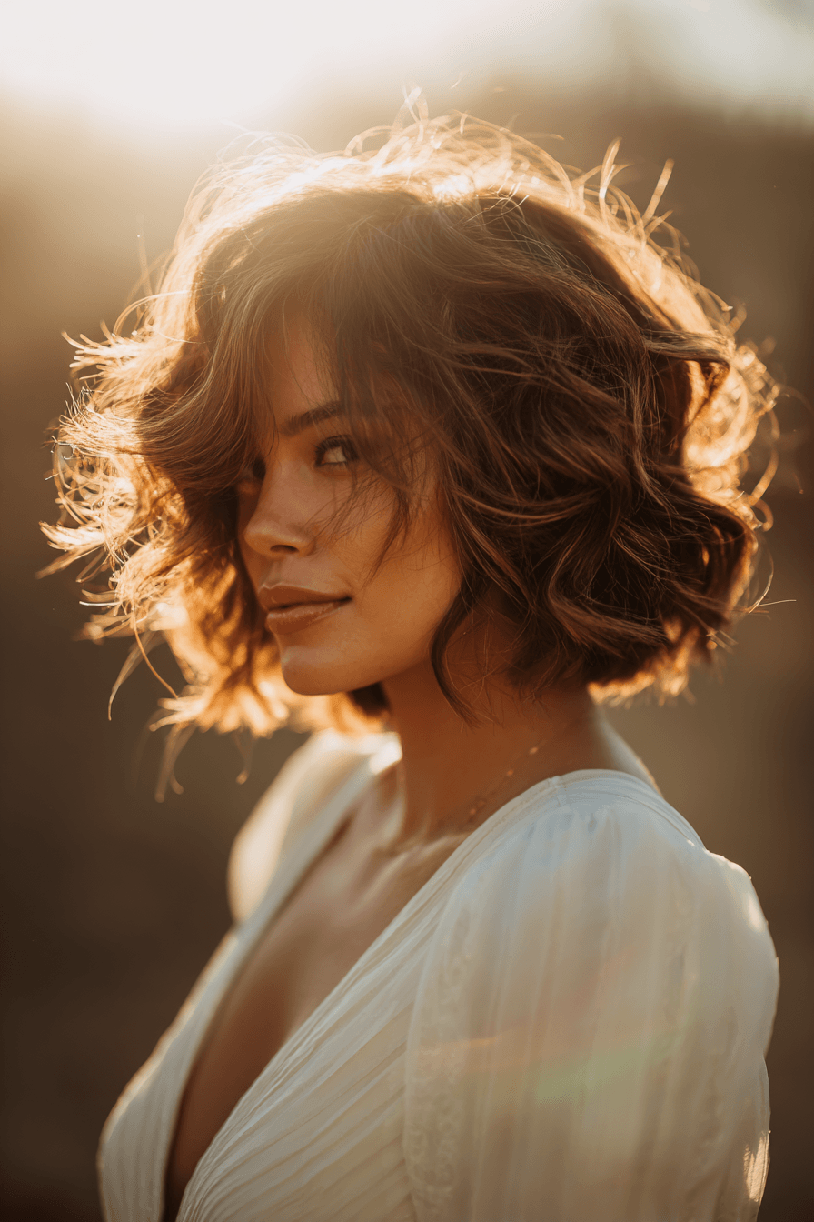 27 Pretty Short Hair Ideas for Wedding Guests