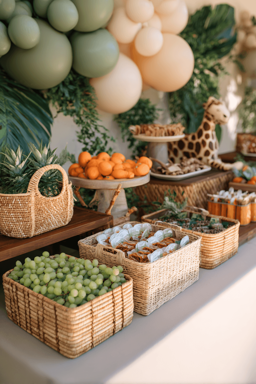 27 Jungle Safari Birthday Party Decorations That Wow Guests