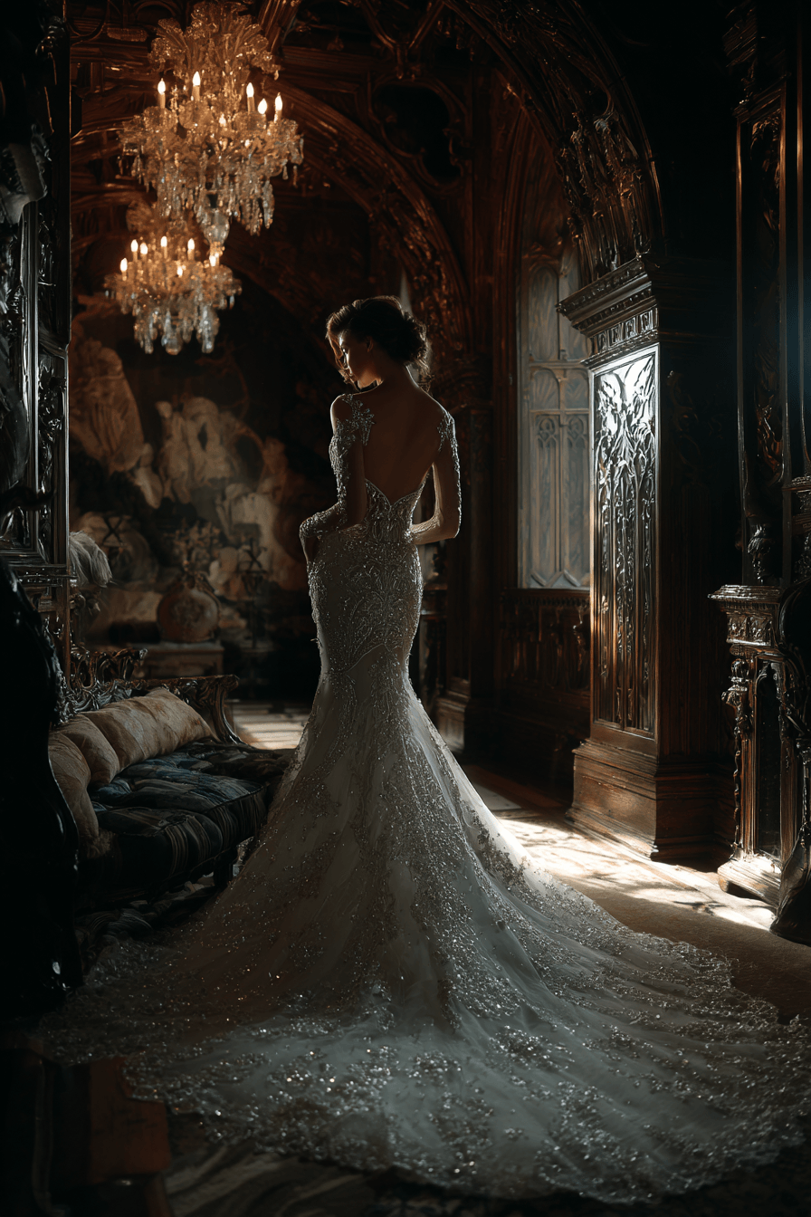 27 Elegant Mermaid Wedding Dresses with Sleeves Every Bride Will Love