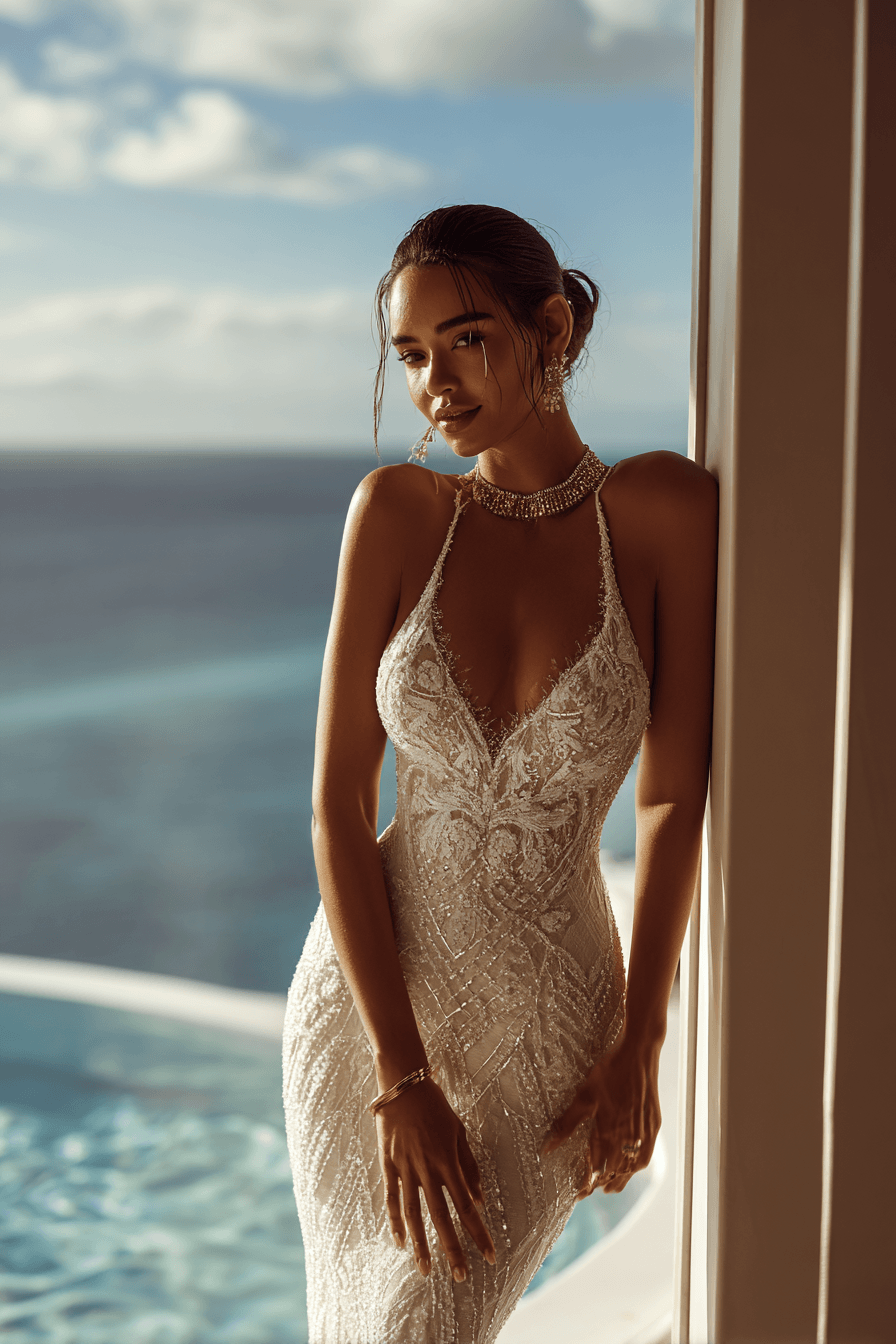 27 Breezy Beach Wedding Dress Ideas for Effortless Bridal Style