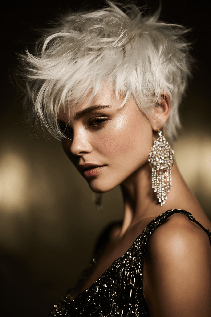 27 Pretty Short Hair Ideas for Wedding Guests