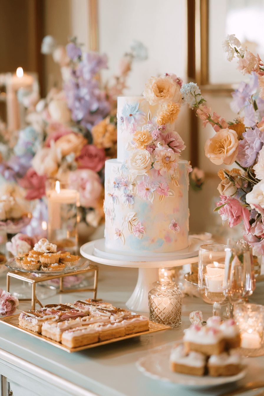 27 Dreamy Wedding Cake Table Styling Ideas for Every Theme