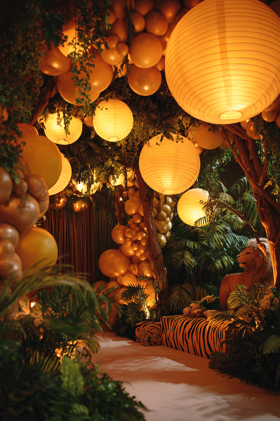 27 Jungle Safari Birthday Party Decorations That Wow Guests