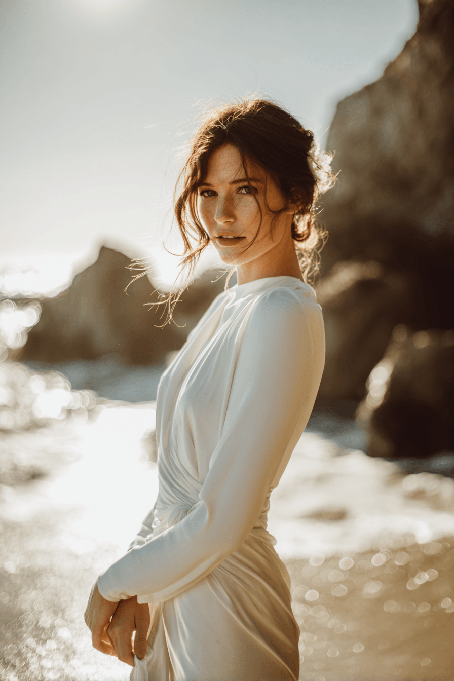 27 Breezy Beach Wedding Dress Ideas for Effortless Bridal Style