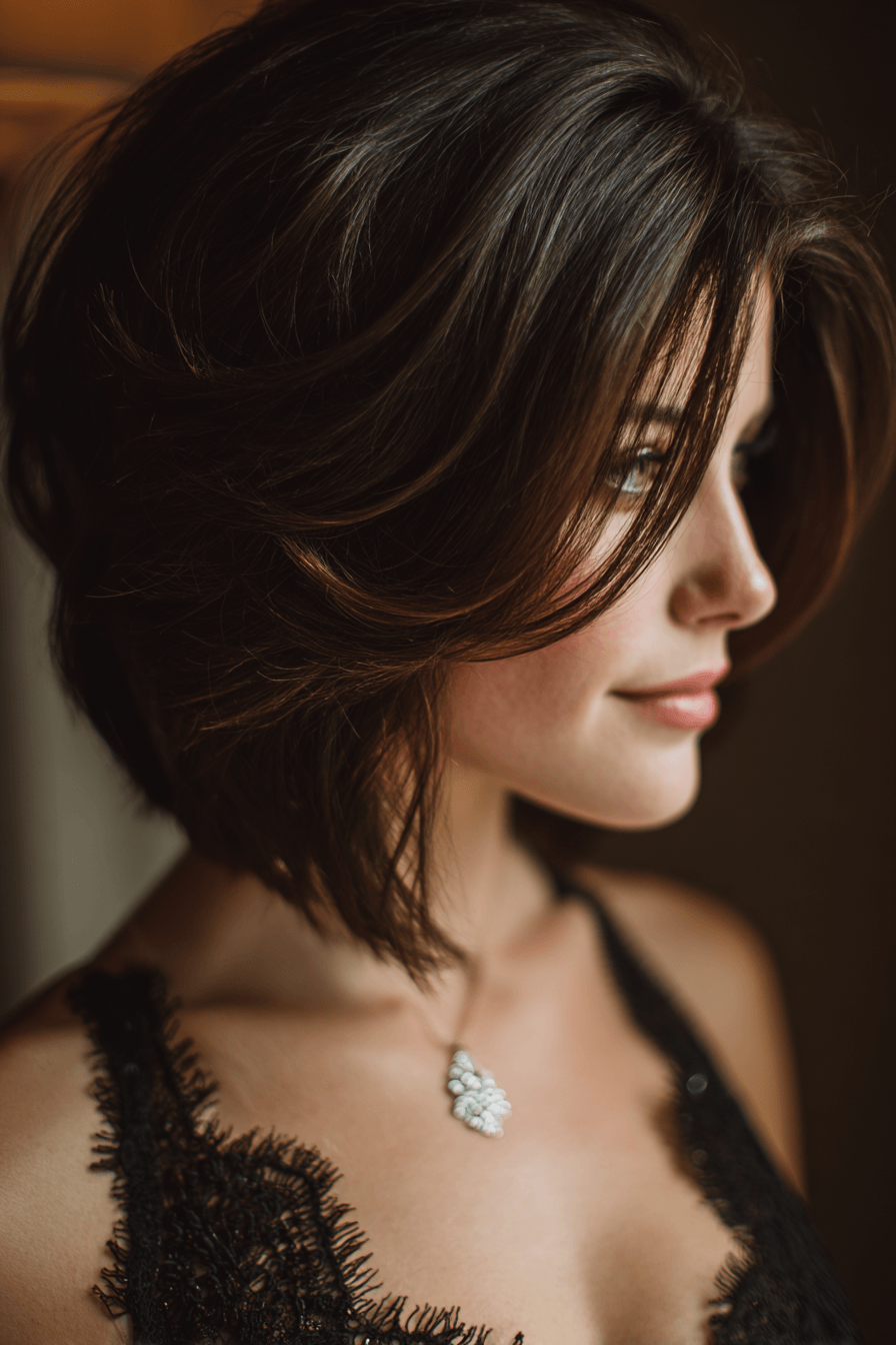 27 Pretty Short Hair Ideas for Wedding Guests