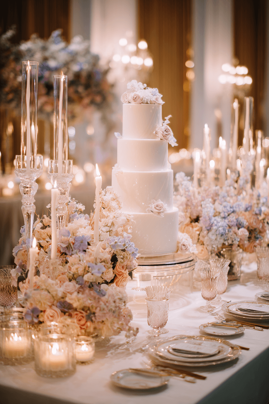 27 Dreamy Wedding Cake Table Styling Ideas for Every Theme
