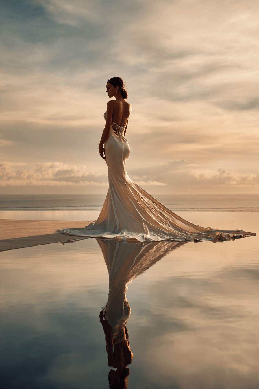27 Breezy Beach Wedding Dress Ideas for Effortless Bridal Style