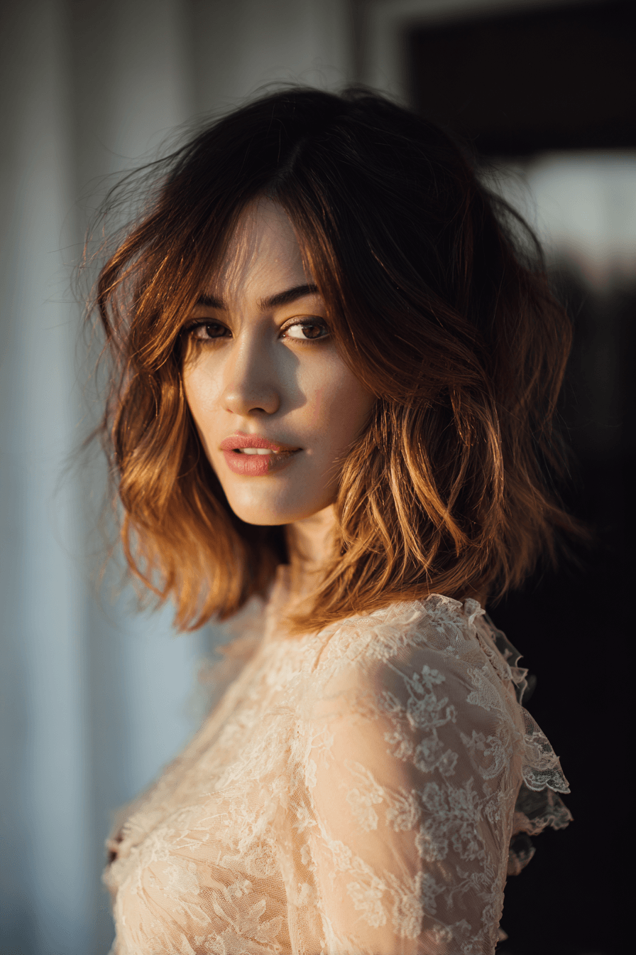 27 Pretty Short Hair Ideas for Wedding Guests