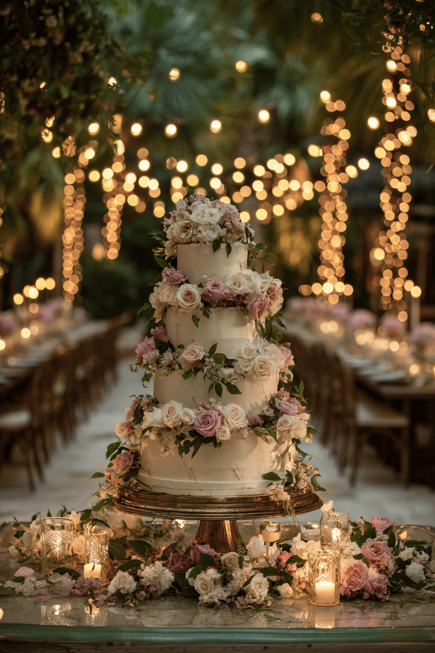 27 Dreamy Wedding Cake Table Styling Ideas for Every Theme