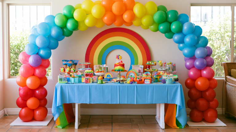 27 Beautiful Rainbow Baby Shower Ideas for a Joyful Celebration