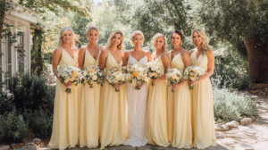 27 Gorgeous Butter Yellow Bridesmaid Dresses for Spring and Summer Weddings