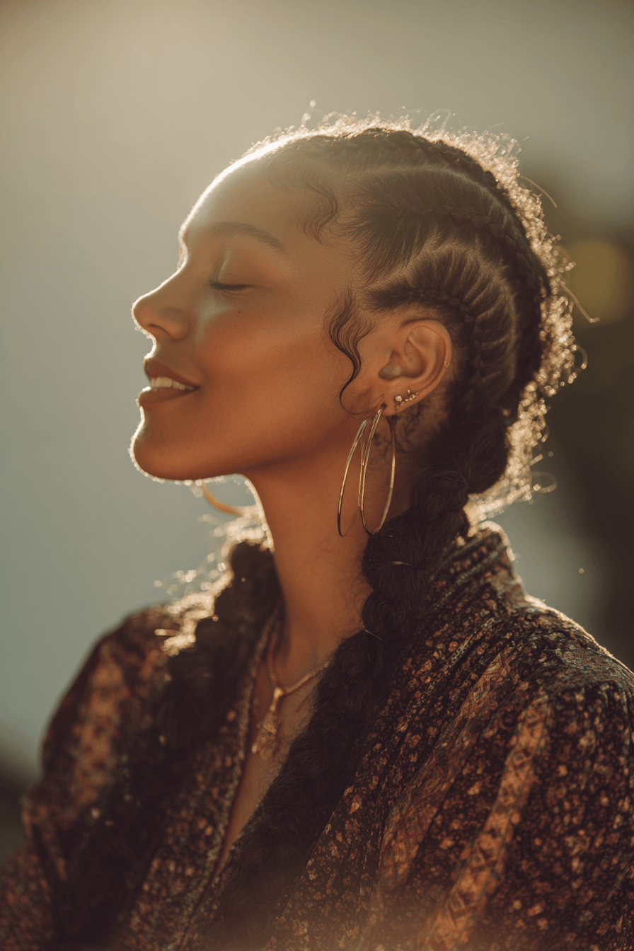 27 Easy and Stylish Braided Cornrow Hairstyles to Copy
