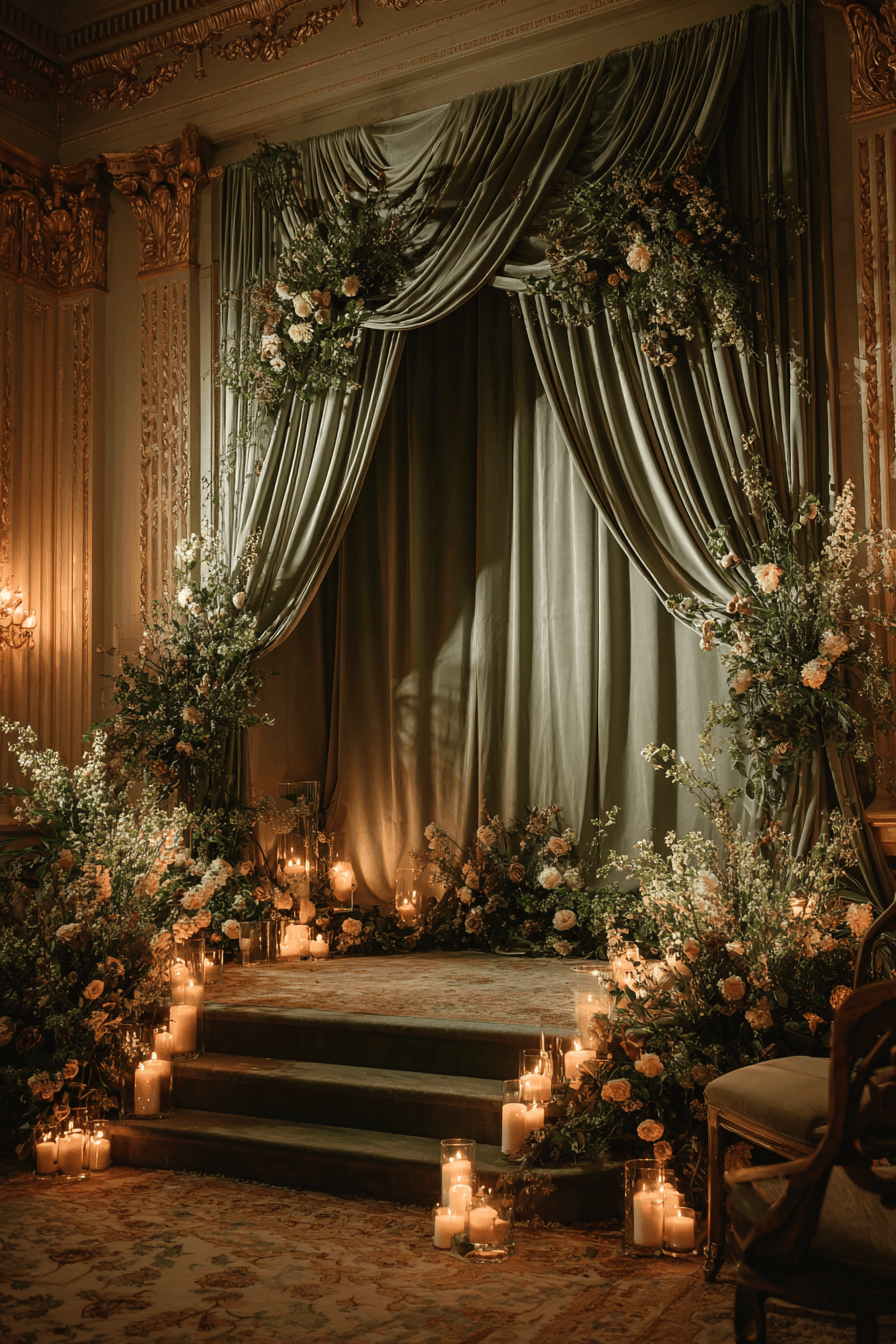 27 Sage Green Wedding Backdrop Ideas for an Elegant Celebration