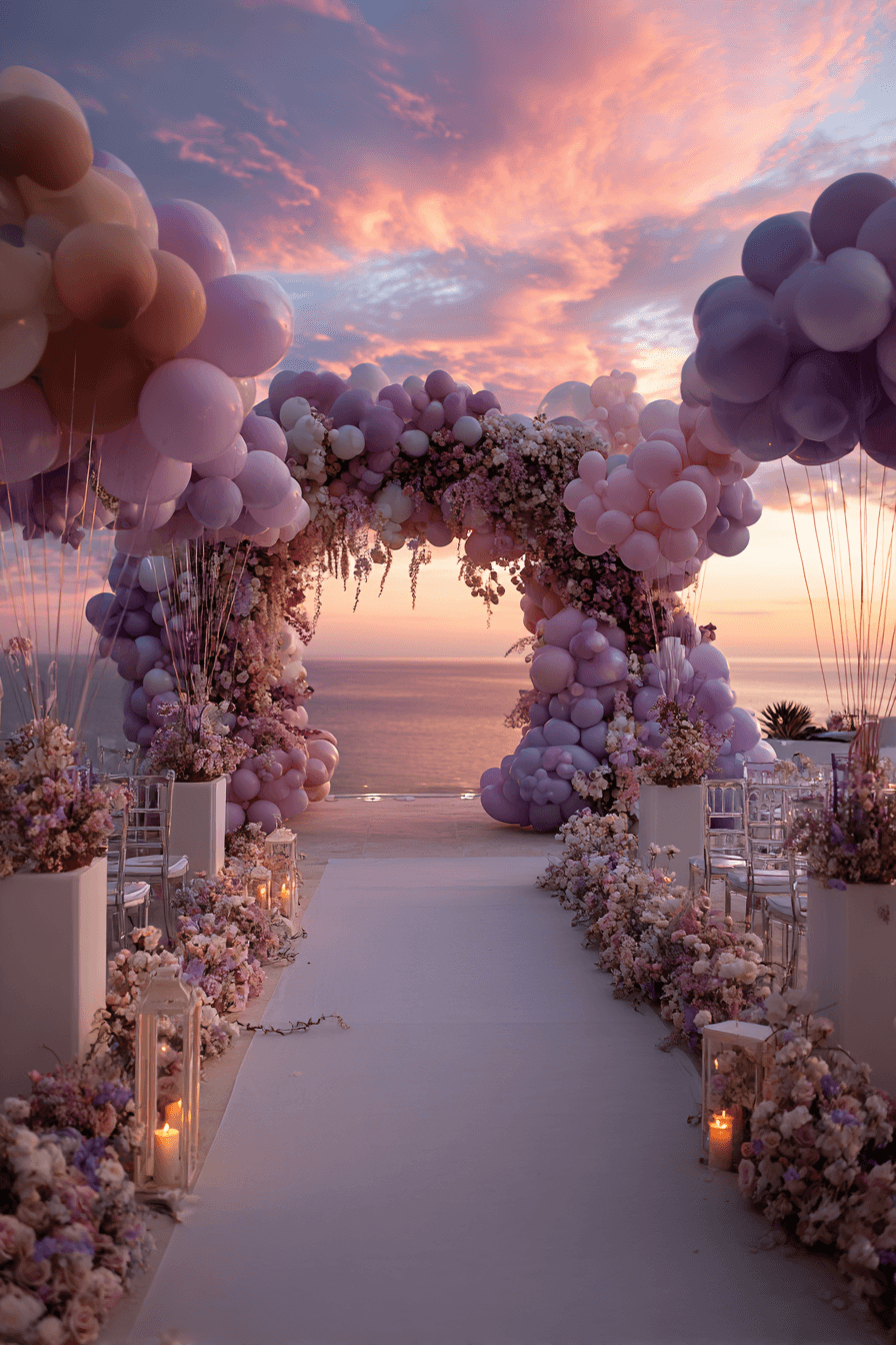 27 Gorgeous Balloon Decoration Ideas for Wedding Venues