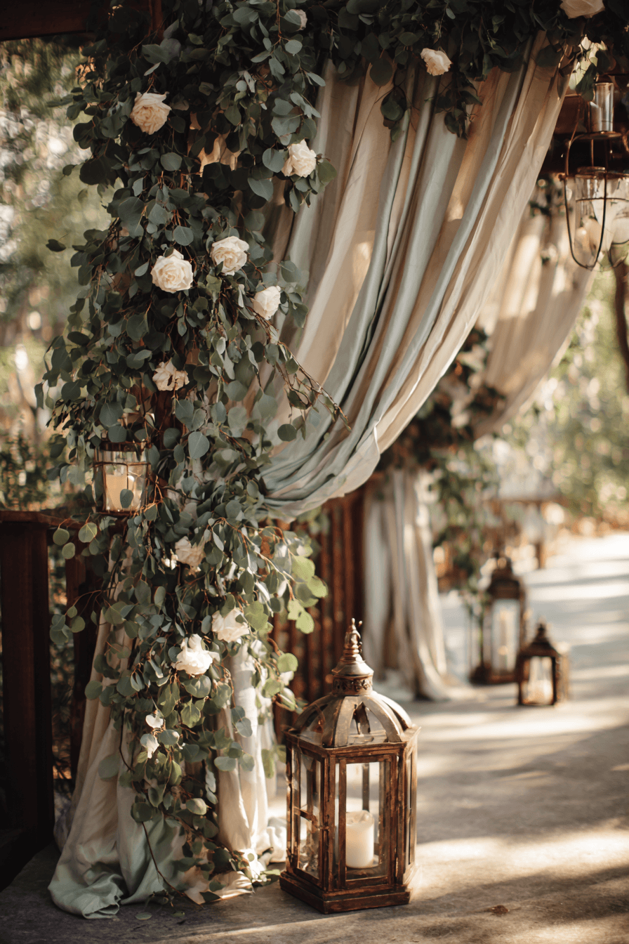 27 Sage Green Wedding Backdrop Ideas for an Elegant Celebration