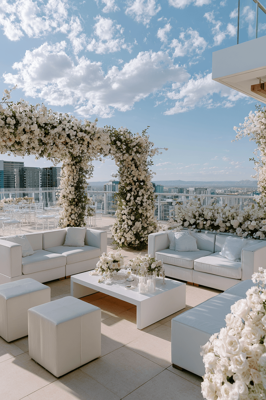 27 Breathtaking Terrace Wedding Decor Ideas for Modern Couples