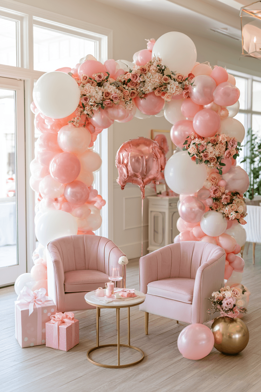 27 Creative Pink and White Birthday Decor Ideas for a Dreamy Event
