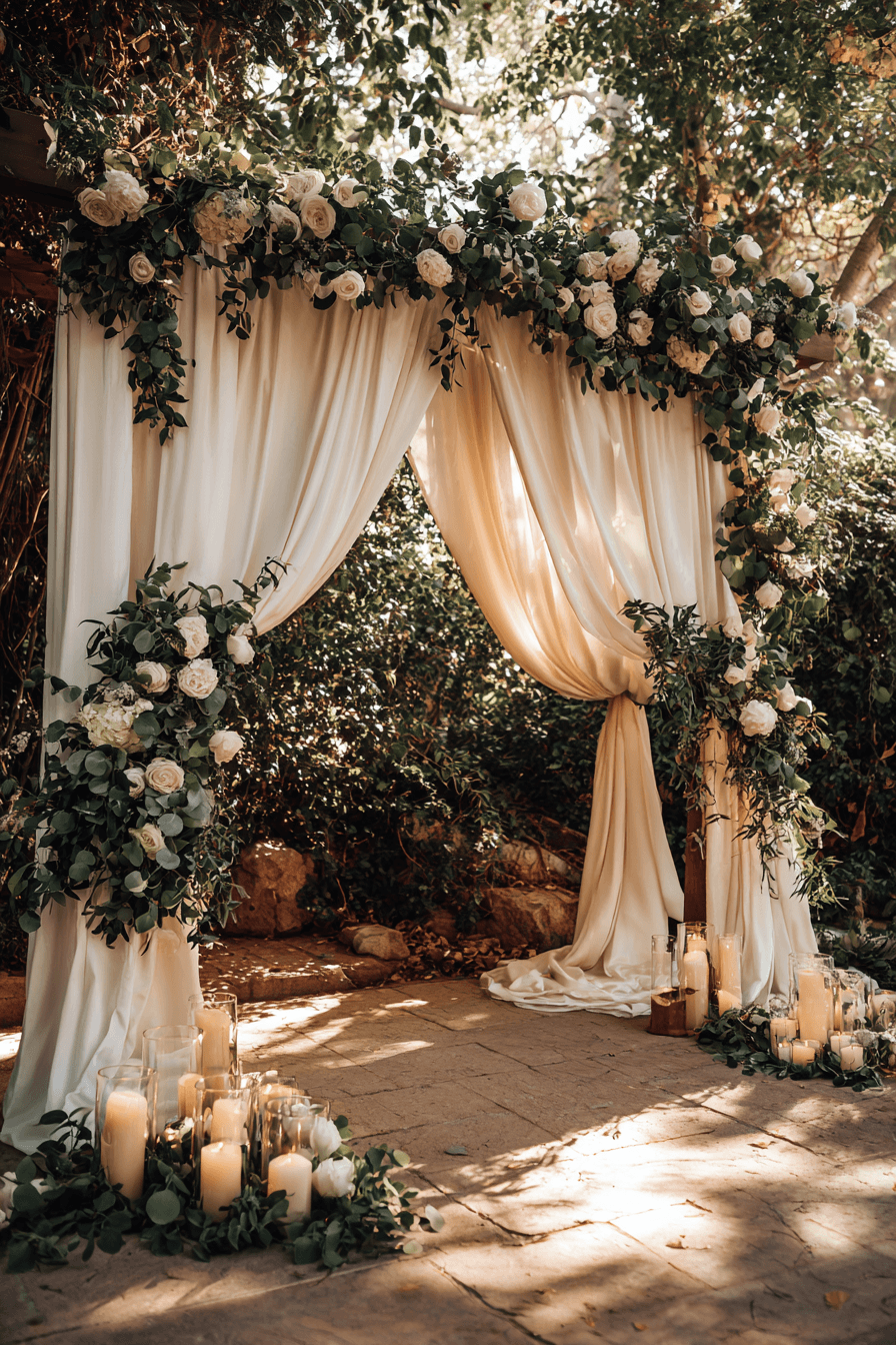 27 Sage Green Wedding Backdrop Ideas for an Elegant Celebration