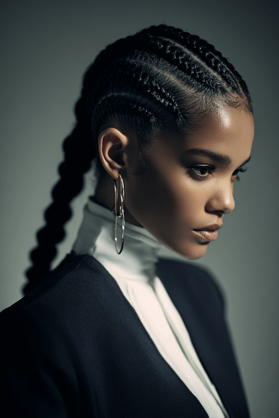 27 Easy and Stylish Braided Cornrow Hairstyles to Copy
