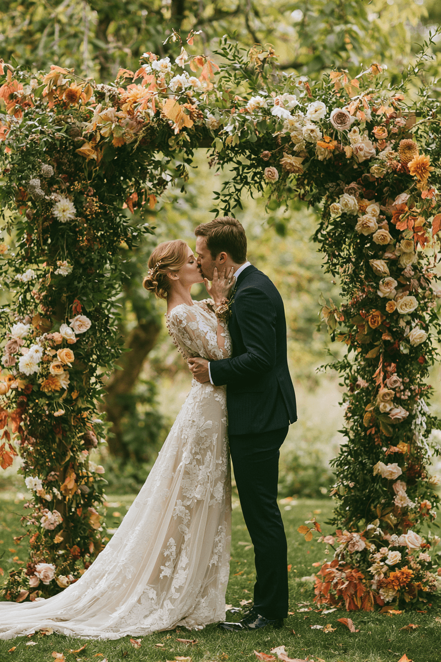 27 Cozy Fall Outdoor Wedding Inspirations for Your Big Day