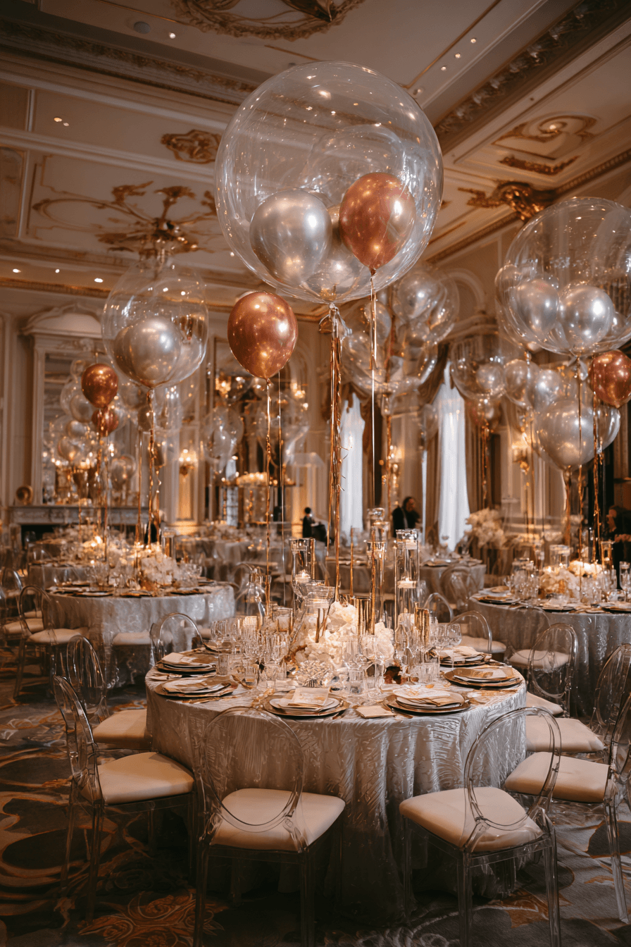 27 Gorgeous Balloon Decoration Ideas for Wedding Venues