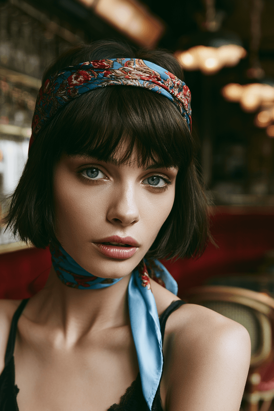 27 Stylish Bandana Hairstyles for Short Hair for Every Occasion