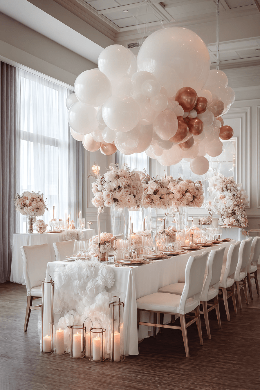 27 Gorgeous Balloon Decoration Ideas for Wedding Venues