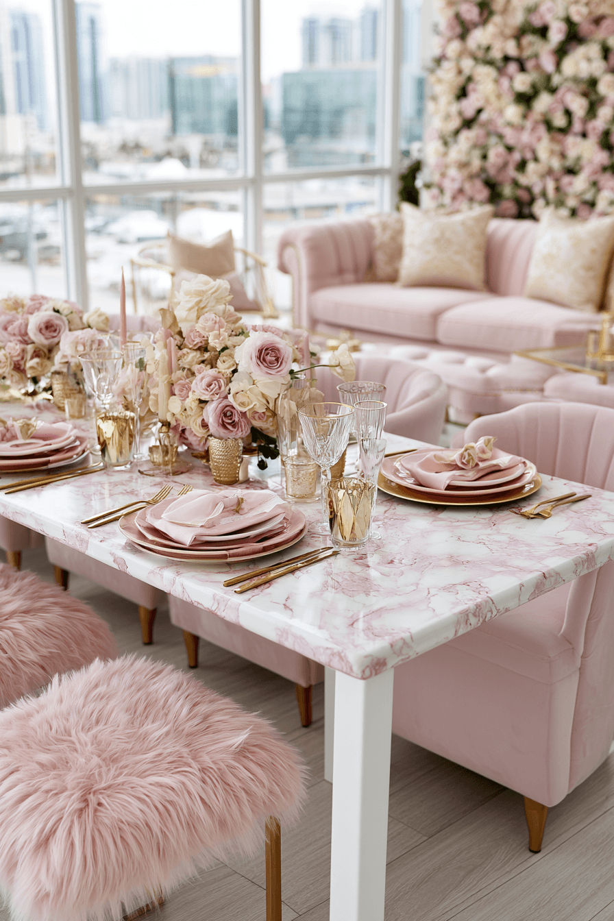 27 Creative Pink and White Birthday Decor Ideas for a Dreamy Event