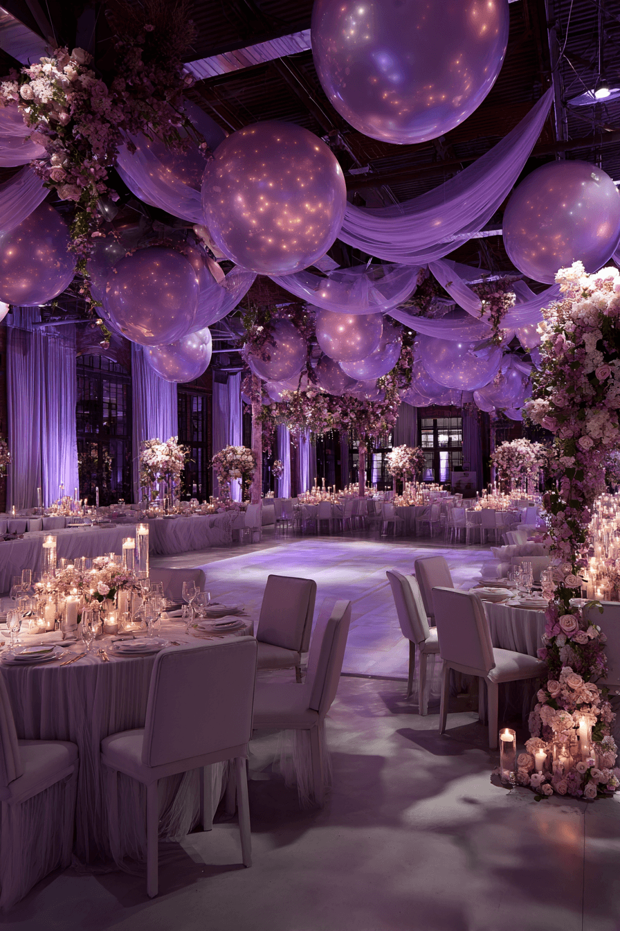 27 Gorgeous Balloon Decoration Ideas for Wedding Venues