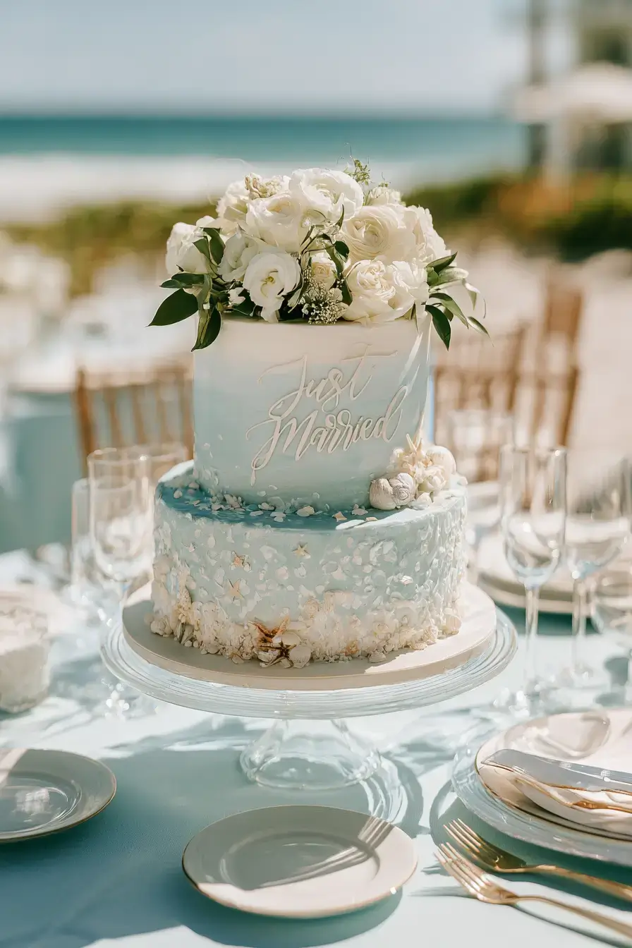 27 Romantic Just Married Cake Ideas for Your Special Day