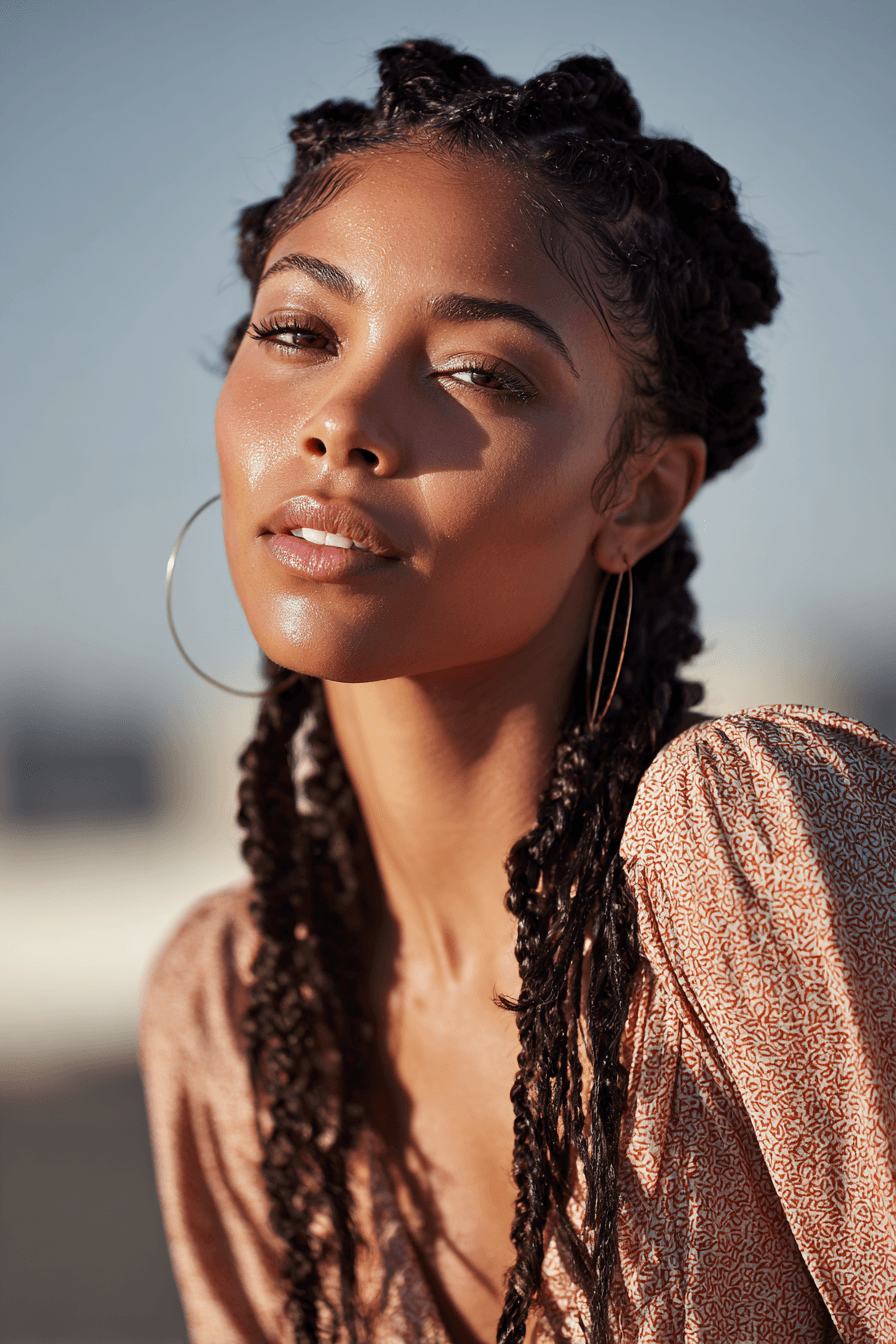 27 Easy and Stylish Braided Cornrow Hairstyles to Copy