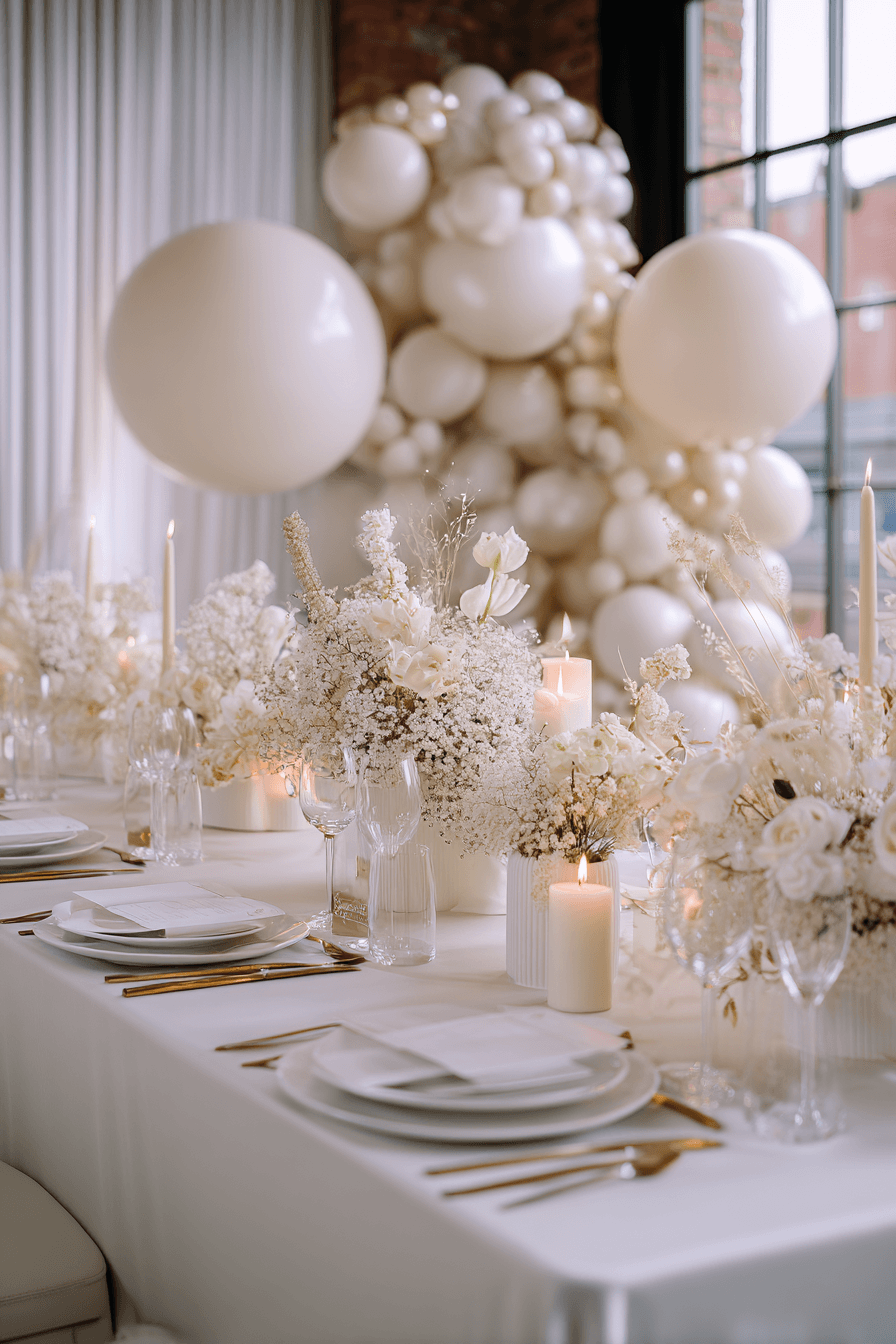 27 Gorgeous Balloon Decoration Ideas for Wedding Venues