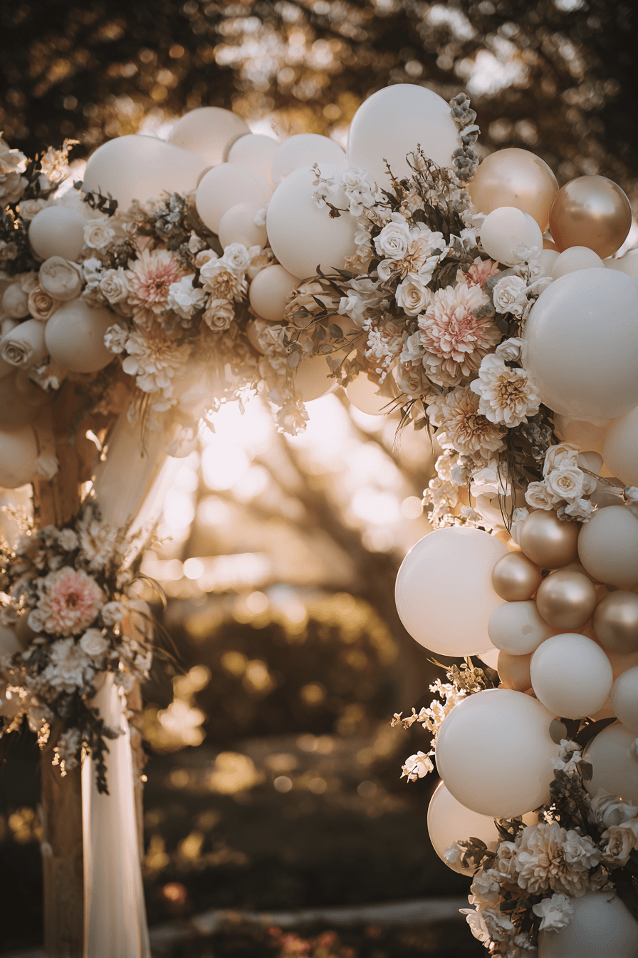27 Gorgeous Balloon Decoration Ideas for Wedding Venues