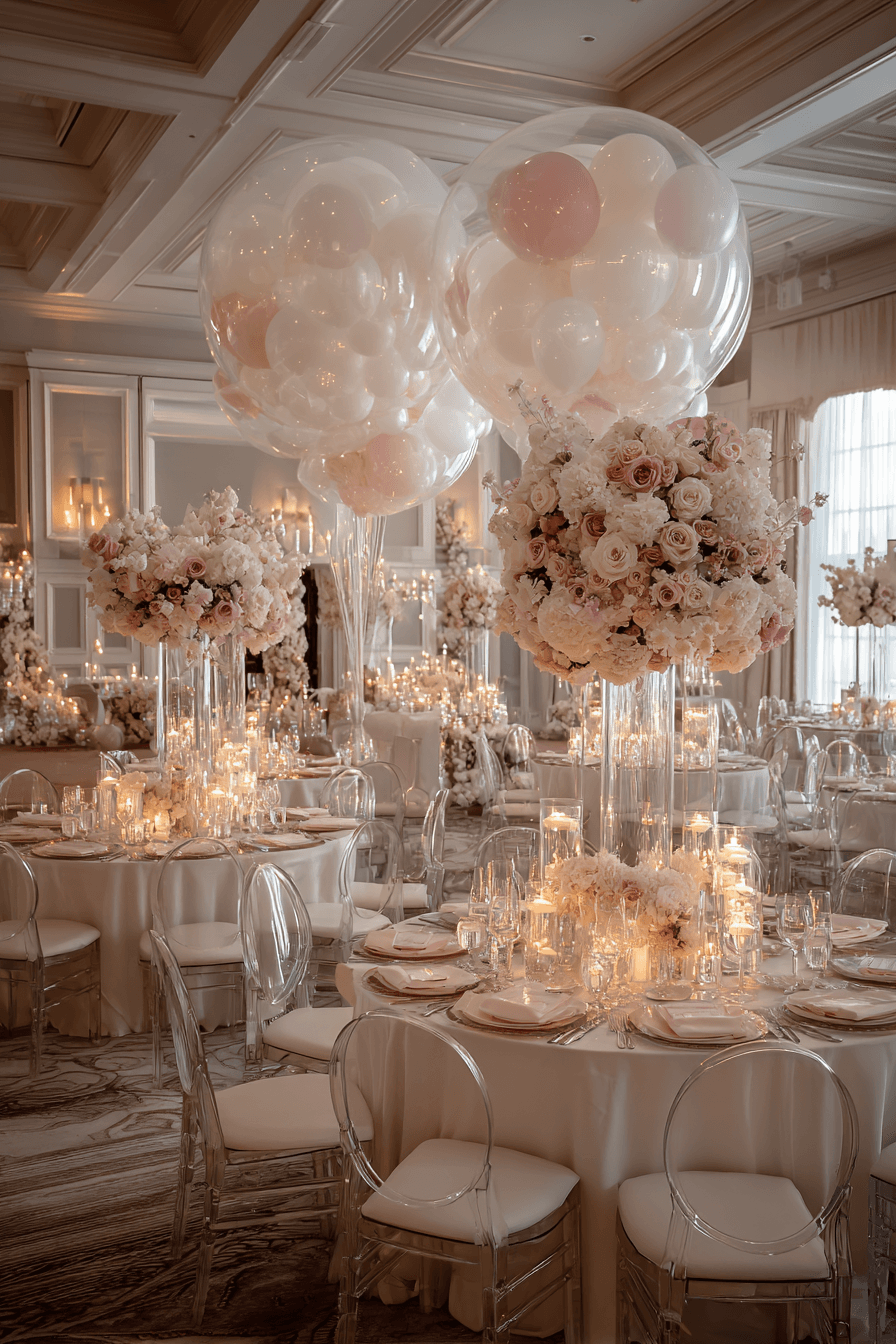 27 Gorgeous Balloon Decoration Ideas for Wedding Venues