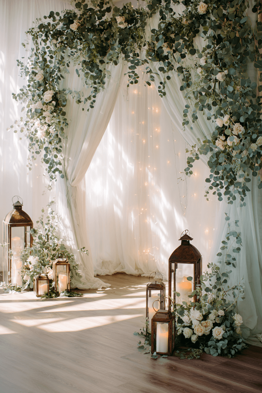 27 Sage Green Wedding Backdrop Ideas for an Elegant Celebration