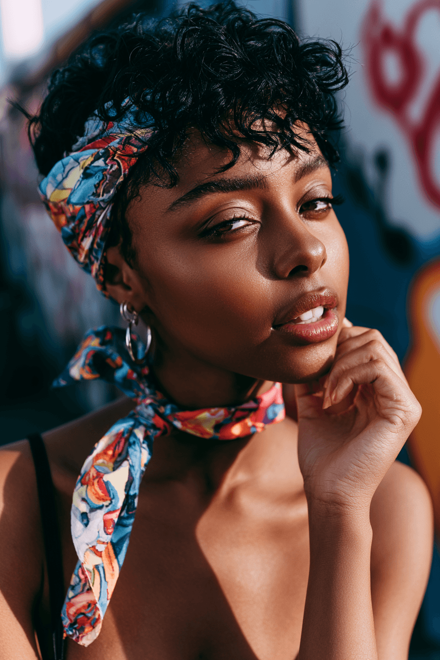 27 Stylish Bandana Hairstyles for Short Hair for Every Occasion