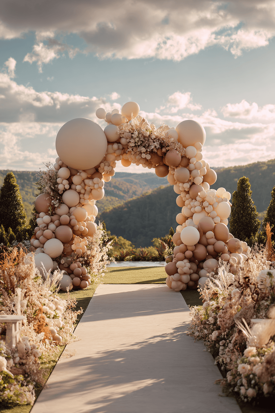 27 Gorgeous Balloon Decoration Ideas for Wedding Venues