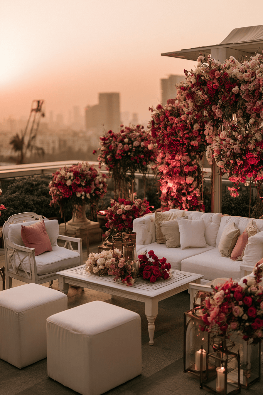 27 Breathtaking Terrace Wedding Decor Ideas for Modern Couples