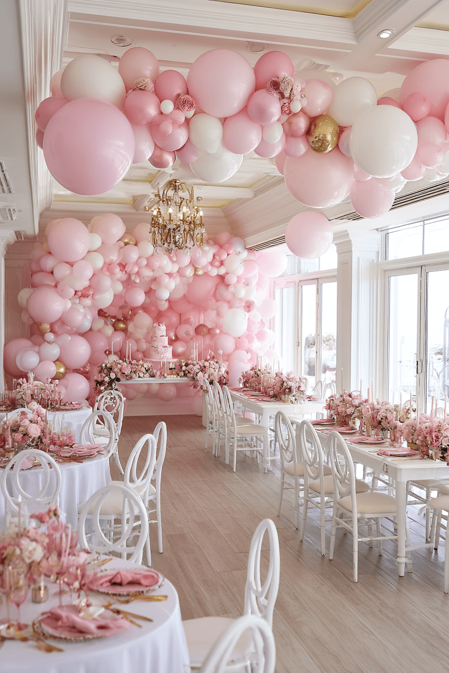 27 Creative Pink and White Birthday Decor Ideas for a Dreamy Event