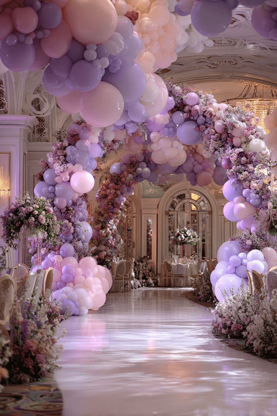 27 Gorgeous Balloon Decoration Ideas for Wedding Venues