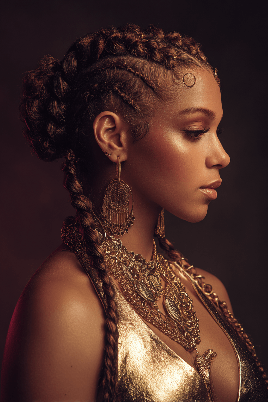 27 Easy and Stylish Braided Cornrow Hairstyles to Copy