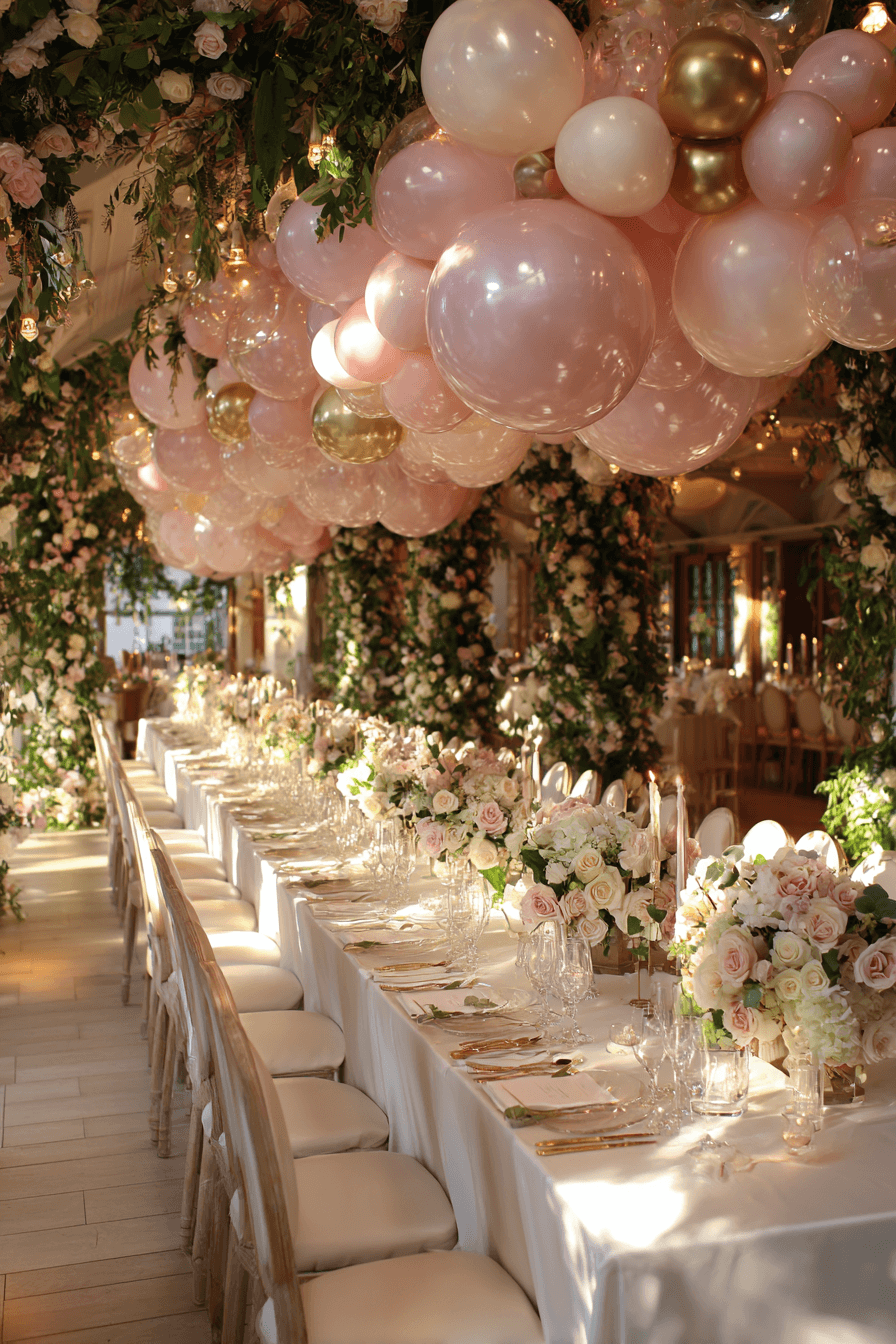 27 Gorgeous Balloon Decoration Ideas for Wedding Venues