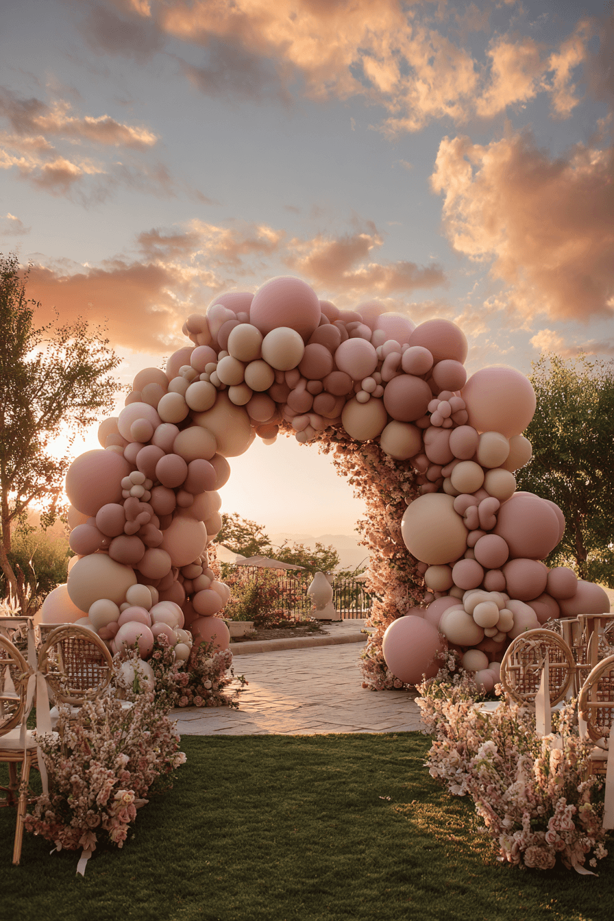 27 Gorgeous Balloon Decoration Ideas for Wedding Venues