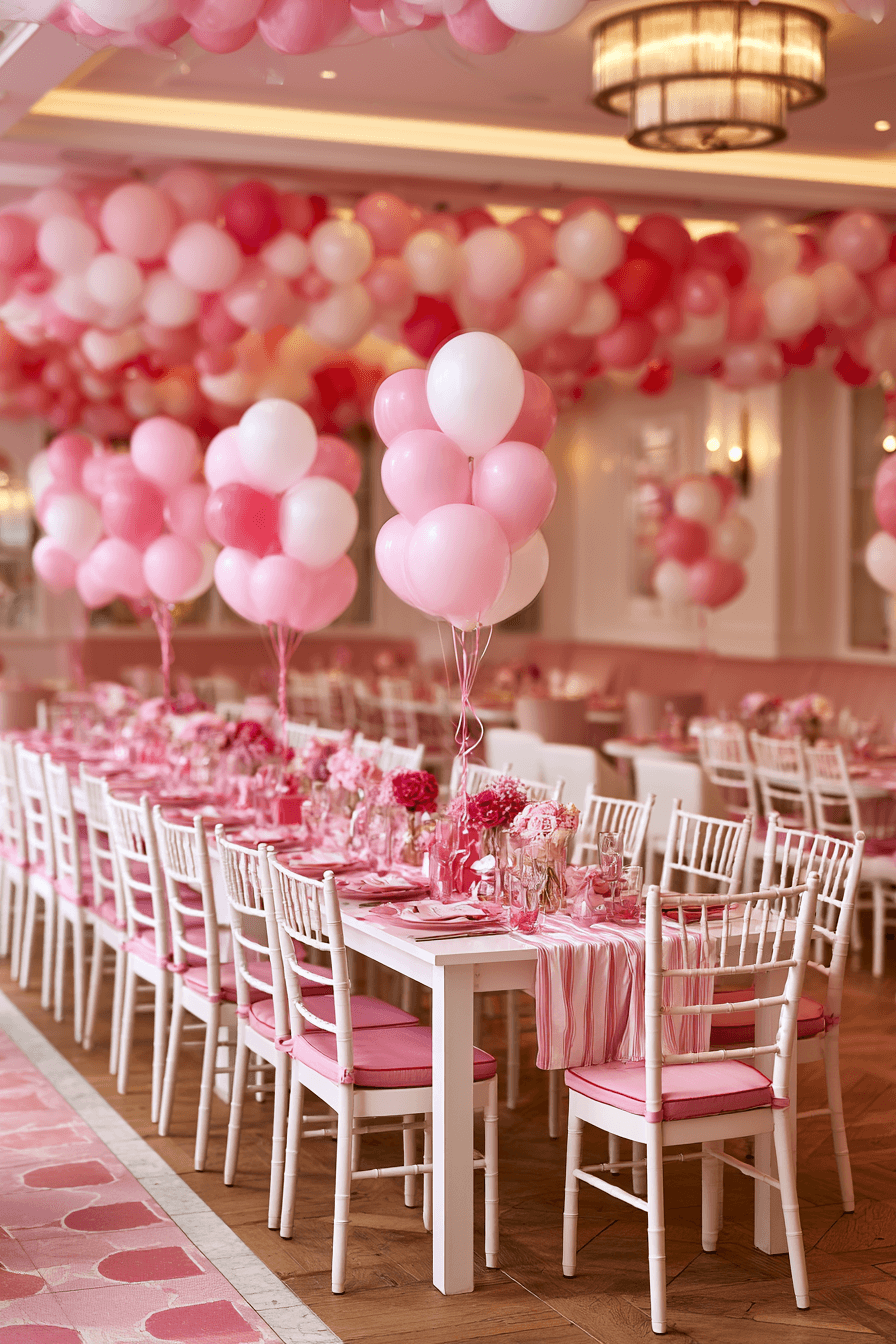 27 Creative Pink and White Birthday Decor Ideas for a Dreamy Event