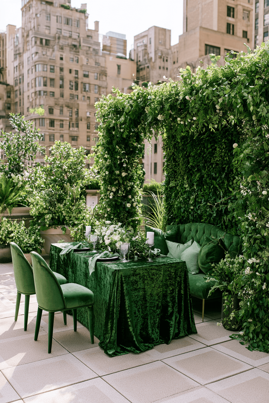 27 Breathtaking Terrace Wedding Decor Ideas for Modern Couples