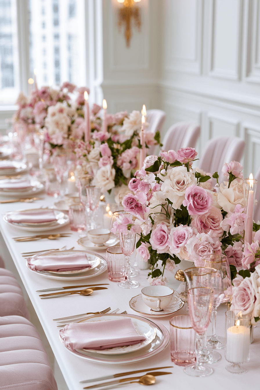 27 Creative Pink and White Birthday Decor Ideas for a Dreamy Event