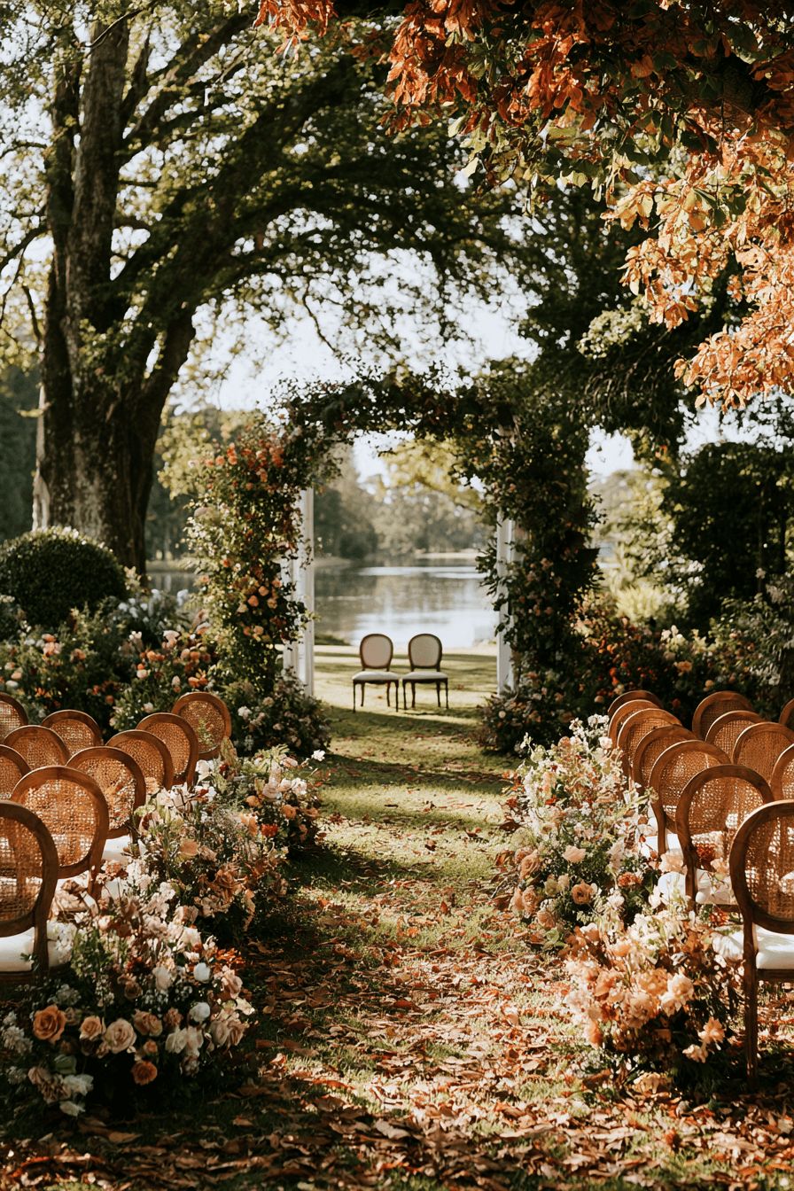27 Cozy Fall Outdoor Wedding Inspirations for Your Big Day