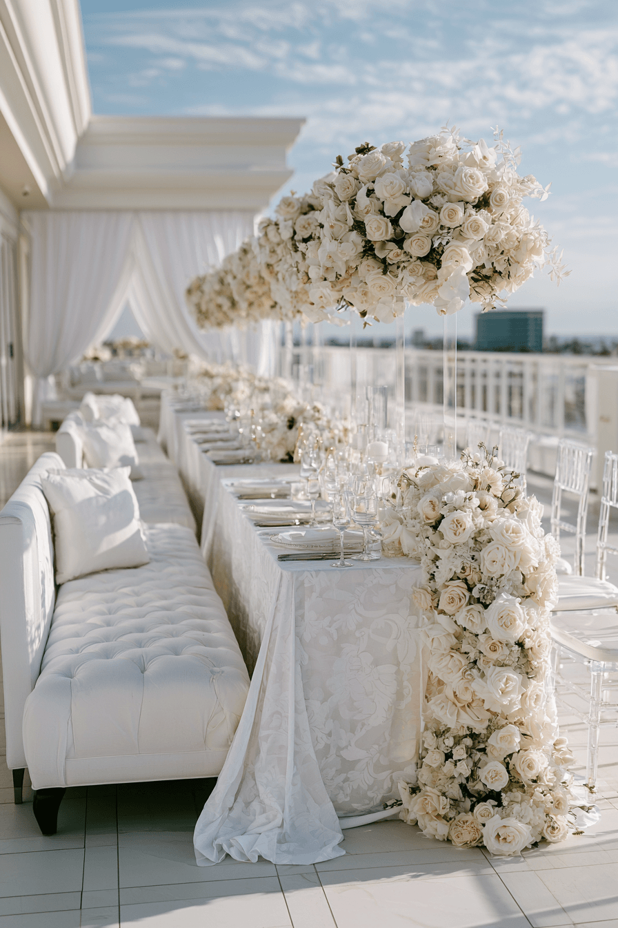 27 Breathtaking Terrace Wedding Decor Ideas for Modern Couples