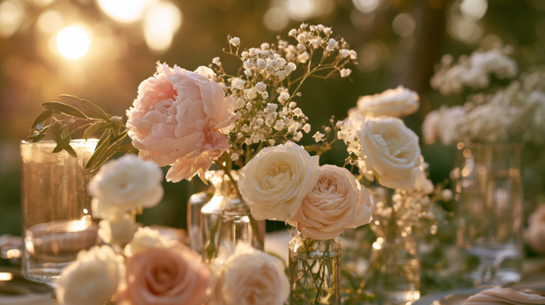 27 Simple Yet Elegant Bud Vase Wedding Centerpiece Ideas